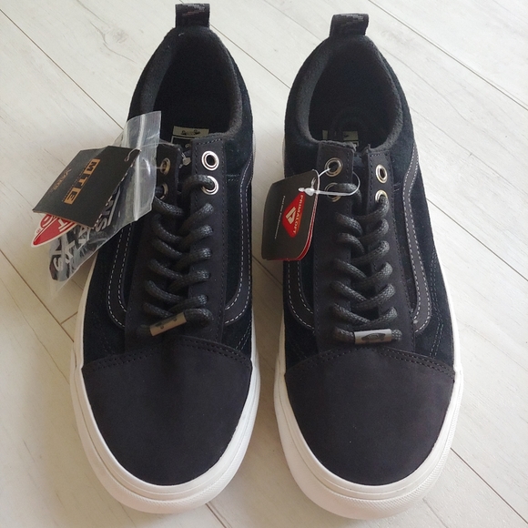 VANS VAULT NEW MTE-1 LX Old Skool Shoes Black - Picture 7 of 14